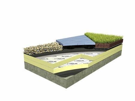 Mousse polyuréthane UTHERM ROOF L - 1,20x0,60m Ep.80mm - R=3,70m².K/W. - Gedimat.fr