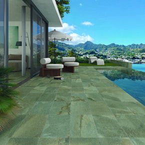 Carrelage sol extrieur BALI - 30 x 60 cm p.8mm - turquesa - Gedimat.fr