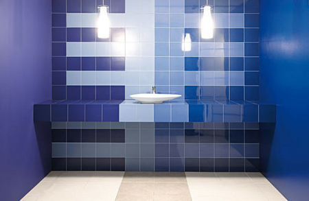 Carrelage pour mur en faïence coloris dim.20x20cm coloris mar - Gedimat.fr
