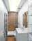 Ensemble meuble LYRIC blanc + pieds + plan vasque blanc + miroir - 80x87x46cm - Gedimat.fr