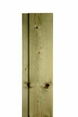 Bardage Sapin du Nord Classe 3.1. Long.3,90m larg.132mm utile (145 hors tout) Ép.20mm Coloris vert - Gedimat.fr
