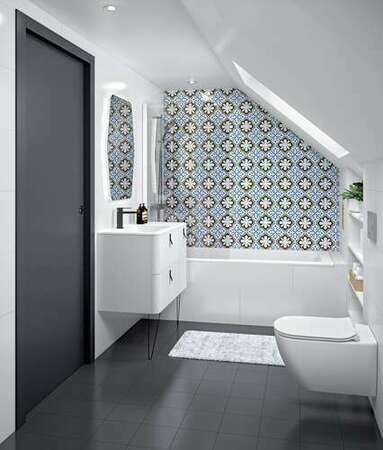 Miroir ORGANIC lumière LED blanche - Gedimat.fr