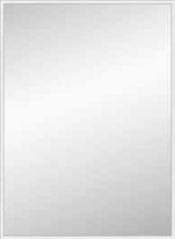 Miroir argent rectangulaire adhsif bords biseauts 10mm p.4mm larg.44cm long.60cm - Armoires de toilette et Accessoires - Salle de Bains & Sanitaire - GEDIMAT