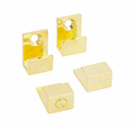 Patte de fixation miroir diam.2cm dor - Armoires de toilette et Accessoires - Salle de Bains & Sanitaire - GEDIMAT