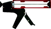 Pistolet pour cartouche type squelette acier laqu long.225mm rouge - Outillage polyvalent - Outillage - GEDIMAT