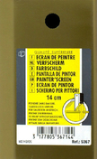 Ecran de peintre acier verni 85x140mm - Outillage du peintre - Peinture & Droguerie - GEDIMAT