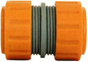 Jonction de réparation pour tuyau d'arrosage plastique diam.15mm sous blister de 1 pièce - Tuyaux d'arrosage - Aménagements extérieurs - GEDIMAT