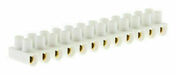 Barette de connexion électrique à vis coloris blanc diam.10mm - Attaches - Raccordements - Accessoires - Electricité & Eclairage - GEDIMAT