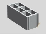 Bloc béton creux rectifié PLANIBLOC NF ép.20cm haut.25cm long.50cm - Blocs béton - Matériaux & Construction - GEDIMAT
