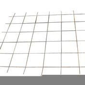 Treillis soudé brico PB1 maille 20 x 20 cm fil de 3,5 mm Long.2,40 x Larg.1,20 m - Aciers - Ferraillages - Matériaux & Construction - GEDIMAT