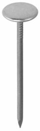 Clou calotin acier zingu pointe lisse diam.1,6mm long.40mm sous blister de 100 pices - Quincaillerie de couverture et charpente - Couverture & Bardage - GEDIMAT
