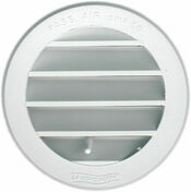 Grille arante ronde encastre en PVC diam.10cm passage d'air 50cm - Grilles de ventilation - Chauffage & Traitement de l'air - GEDIMAT
