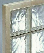 Panneau de 9 briques de verre 198 nuagées incolores N.33 - 67x67x8cm - Briques de verre - Isolation & Cloison - GEDIMAT