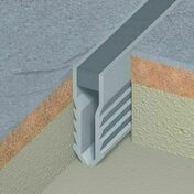 Joint de fractionnement encastré pvc gris 9x35mm - 2,5m - Accessoires pose de carrelages - Revêtement Sols & Murs - GEDIMAT