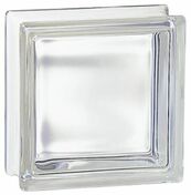 Brique de verre CUBIVER transparente incolore - 19,6x19,6x8cm - Briques de verre - Isolation & Cloison - GEDIMAT