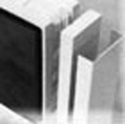 Profils de finition en aluminium laqué blanc pour brique de verre - Briques de verre - Isolation & Cloison - GEDIMAT