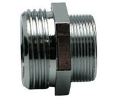 mamelon laiton chrom adaptateur de bec de robinetterie sanitaire mle diam15x21mm sortie mle 22x100 - Adaptateur Douchette Sur Robinet mamelon laiton chrom adaptateur de bec de robinetterie sanitaire mle diam15x21mm sortie mle 22x100 - Adaptateur Douchette Sur Robinet