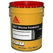 Bitume fondation noir - ft de 30l - Protection des fondations - Matriaux & Construction - GEDIMAT