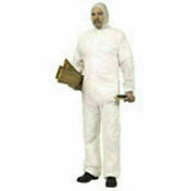 Combinaison jetable avec capuche polypropylène TXL blanc - Protection des personnes - Vêtements - Outillage - GEDIMAT