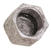 Bouchon acier galvanis hexagonal 6 pans femelle rf.300 diam.33x42mm en vrac 1 pice - Tubes et Raccords d'alimentation eau - Plomberie - GEDIMAT