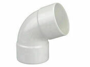 Coude de gouttire 1/2 ronde 25mm PVC FF 6730 - D80 blanc - Accessoires de fixation - Couverture & Bardage - GEDIMAT