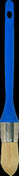 Brosse  rechampir mlange soies fibres synthtiques spcial acryl manche polypropylne n6 diam.29mm - Outillage du peintre - Outillage - GEDIMAT