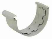 Jonction de profilé à coller pour gouttière 1/2 ronde 25mm - gris clair - Accessoires de fixation - Couverture & Bardage - GEDIMAT
