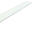 Lambris PVC SPECIAL GRANDE LONGUEUR 2 FRISES EXATOP BLANC ép.8 mm Larg.375m Long.4m Blanc brut - Lambris - Revêtements décoratifs - Revêtement Sols & Murs - GEDIMAT