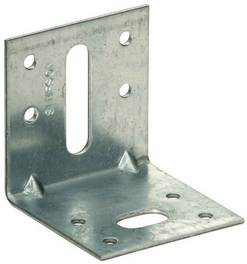 Equerre d'assemblage - 60x60x40x2mm - Quincaillerie de couverture et charpente - Couverture & Bardage - GEDIMAT
