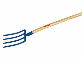 Fourche  bcher 4 dents manche en bois triangulaire 30cm - 900x40mm - Outillage du jardinier - Plein air & Loisirs - GEDIMAT