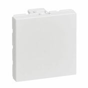 Obturateur 2 modules MOSAIC blanc - Interrupteurs - Prises - Electricit & Eclairage - GEDIMAT