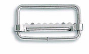 Boucle glissire acier nickel pour sangle 25mm - blister de 2 pices - Chaines - Cordes - Arrimages - Quincaillerie - GEDIMAT