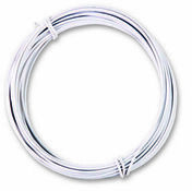 Fil acier plastifi filpack blanc D.ext.1.2mm - 6m - Ecrans - Cltures - Amnagements extrieurs - GEDIMAT