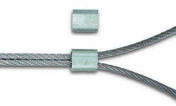 Manchon aluminium pour cble D2,5mm - blister de 2 pices - Chaines - Cordes - Arrimages - Quincaillerie - GEDIMAT