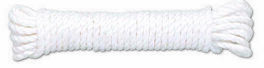 Corde torsade polypropylne blanche D14mm - 10m - Chaines - Cordes - Arrimages - Quincaillerie - GEDIMAT