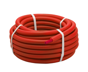 Tuyau PER prgain rouge - L.25 m - 12 mm - Flexibles d'alimentation - Plomberie - GEDIMAT