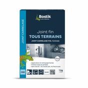 Joint de carrelage JOINT FIN TOUS TERRAINS blanc - boite carton de 1kg - Colles - Joints - Revtement Sols & Murs - GEDIMAT