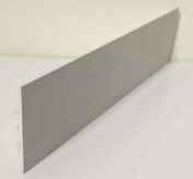 Joint de fractionnement PVC gris pour dallage béton, long.2.50m, haut.50mm, ep.8mm - Aciers - Ferraillages - Matériaux & Construction - GEDIMAT
