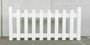 Kit clôture PLAINE en PVC blanc prête à poser - Haut.70x150cm - Ecrans - Clôtures - Aménagements extérieurs - GEDIMAT