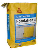 Enduit hydrofuge SIKA MORTIER FONDATION SP gris ciment sac de 25kg - Protection des fondations - Matériaux & Construction - GEDIMAT