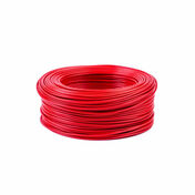 Cble lectrique unifilaire cuivre H07VU section 2,5mm coloris rouge en bobine de 100m - Fils - Cbles - Electricit & Eclairage - GEDIMAT