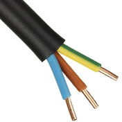 Cble lectrique rigide U1000R2V coloris noir section 3G1,5mm en bobine de 100m - Fils - Cbles - Electricit & Eclairage - GEDIMAT