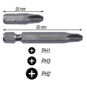 13 embouts de vissage  empreinte PHILLIPS ph1 long.25mm - Consommables et Accessoires - Outillage - GEDIMAT