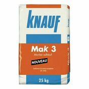 Mortier adhsif MAK3 - sac de 25kg - Enduits - Colles - Isolation & Cloison - GEDIMAT