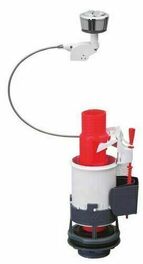 Mcanisme de chasse d'eau  double poussoir  cble - WC - Mcanismes - Salle de Bains & Sanitaire - GEDIMAT