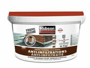 Revêtement imperméable anti infiltrations rouge - seau de 5kg - Protection des façades - Matériaux & Construction - GEDIMAT