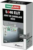 Joint de carrelage décoratif 5046 ELIT anthracite - boite de 5kg - Colles - Joints - Revêtement Sols & Murs - GEDIMAT