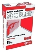 Plâtre en poudre à projeter LUTECE PROJECTION 33XPERT - sac de 33kg - Gedimat.fr