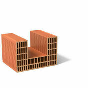 Linteau rectifi MONOMUR 37 - 400x375x250mm - Briques de construction - Matriaux & Construction - GEDIMAT