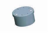 Couvercle PVC mâle - tampon de visite - D250mm - Tuyaux - Gaines - Grillages avertisseurs - Matériaux & Construction - GEDIMAT